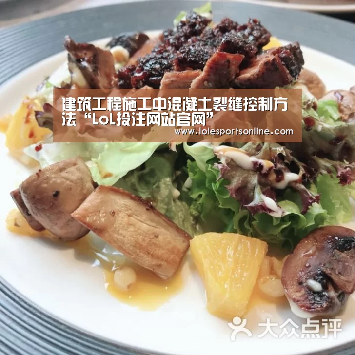 建筑工程施工中混凝土裂缝控制方法“LoL投注网站官网”(图2) LoL投注网站 | 2026年最佳英雄联盟投注网站